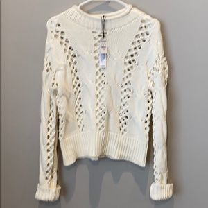 Express sweater off-white